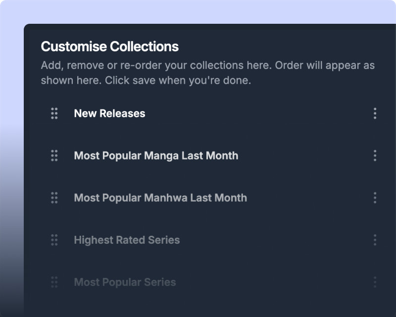 More features